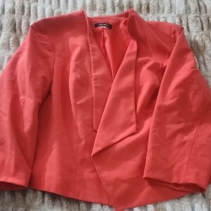 Vibrant Coral Blazer Nine West